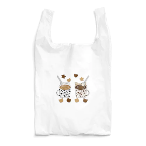 猫のＭｏｌとＫａｒｏｎ　ティーブレイク Reusable Bag