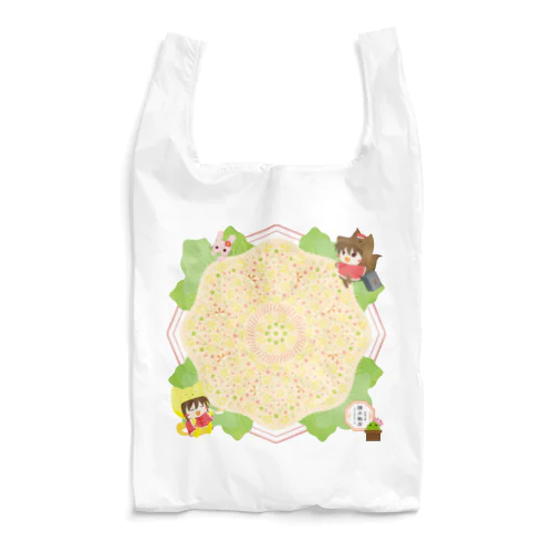 万華鏡炒飯デザイン Reusable Bag