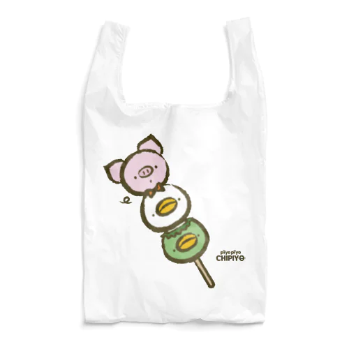 ピギミニ×ピヨピヨちぴよ×かっぱだんご Reusable Bag