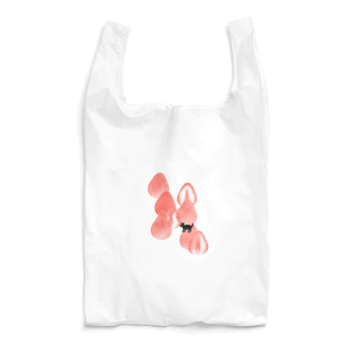 苺とくろまめ Reusable Bag