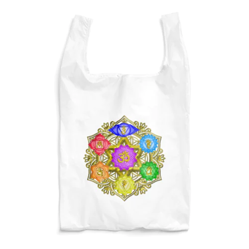 宇宙曼荼羅チャクラヒーリング Reusable Bag