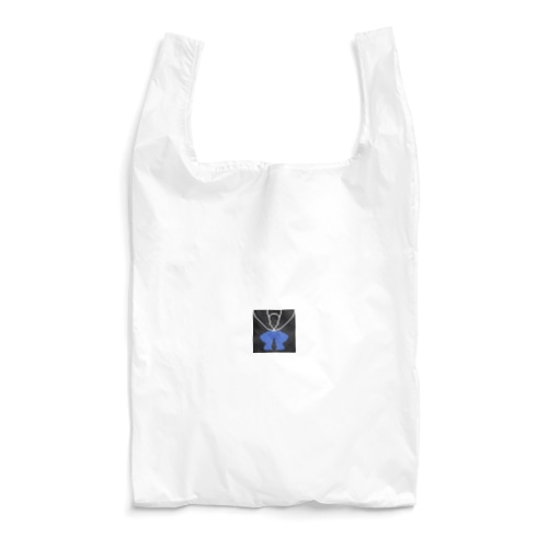 ドット絵セーラー服(黒青) Reusable Bag