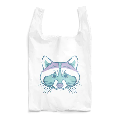 アライグマのかお Reusable Bag