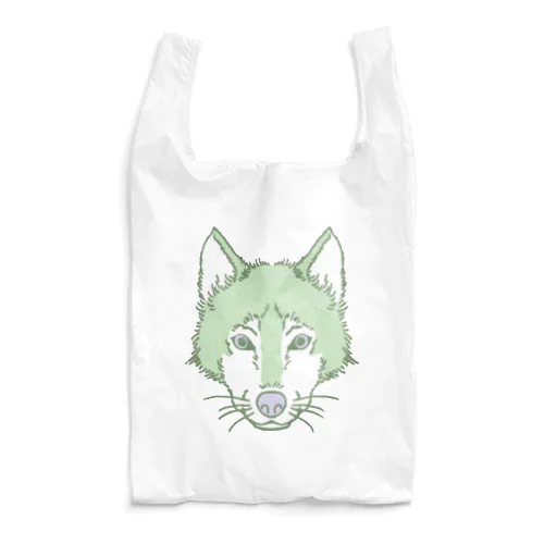 オオカミのかお Reusable Bag