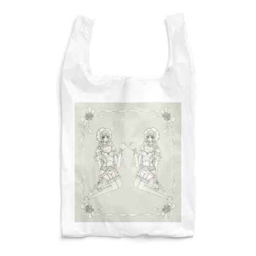 ランジェリー少女 Reusable Bag