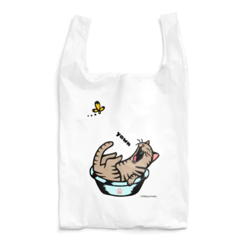 あくび猫さん Reusable Bag