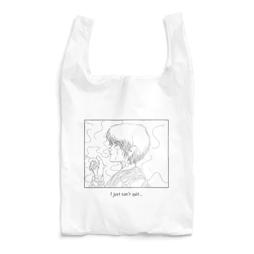 タバコ横顔シリーズ６ Reusable Bag