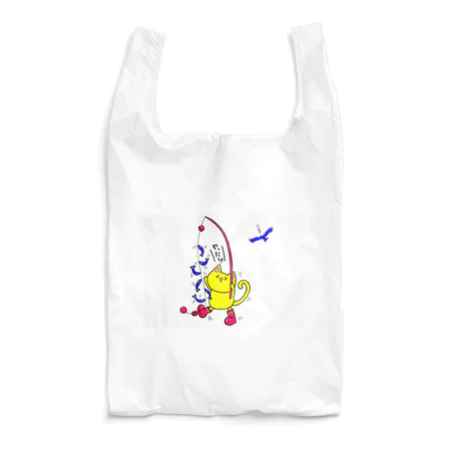 子鮎爆釣り猫さん Reusable Bag