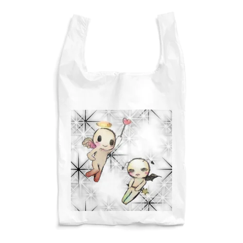 あら天使と悪魔かな？ Reusable Bag