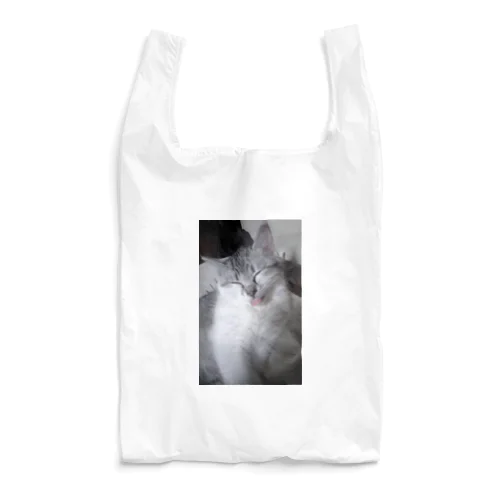 舌出し爆睡中 音羽ちゃん Reusable Bag