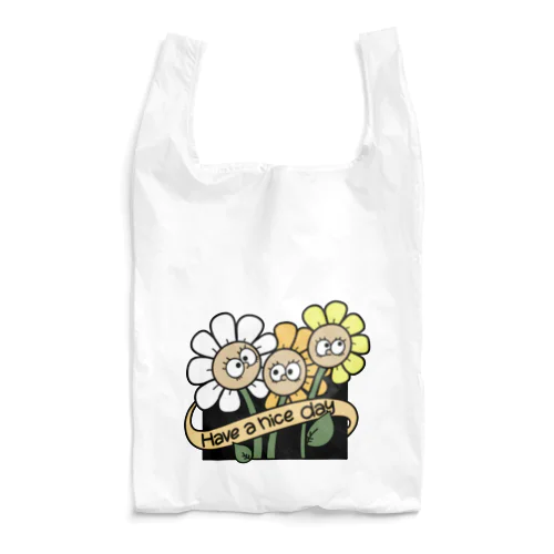 ハッピーな１日に🌼🌈 Reusable Bag