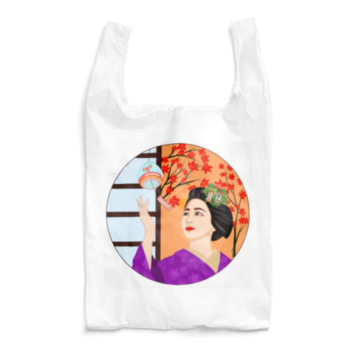 芸妓さんと風鈴🎐👘 Reusable Bag