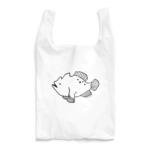 ねむみカエルアンコウ Reusable Bag
