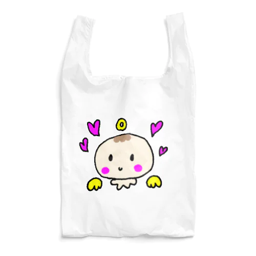 ゆるかわベビーの天使ちゃん Reusable Bag