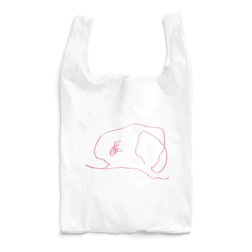 ぞうさん(ピンク) Reusable Bag