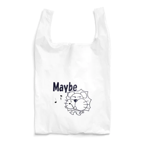 ライオン君 Maybe 黒 Reusable Bag