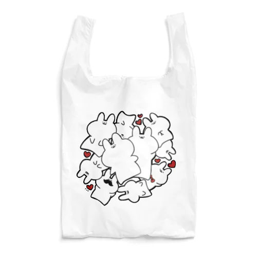 うさわがいっぱい Reusable Bag