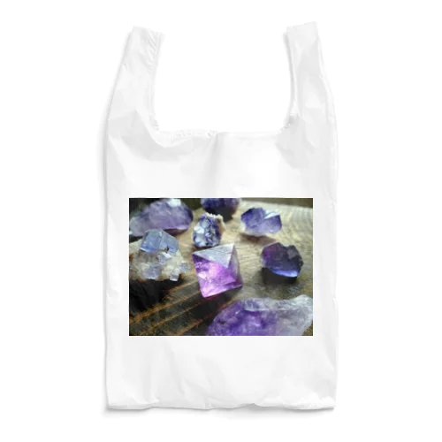 蛍石好きの為のイリノイ八面体 Reusable Bag