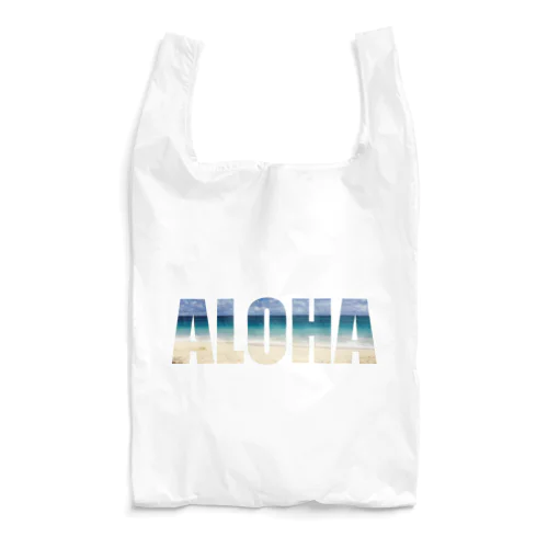 ALOHA × ビーチ＠ハワイ Reusable Bag