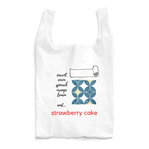 ストロベリーケーキ Reusable Bag