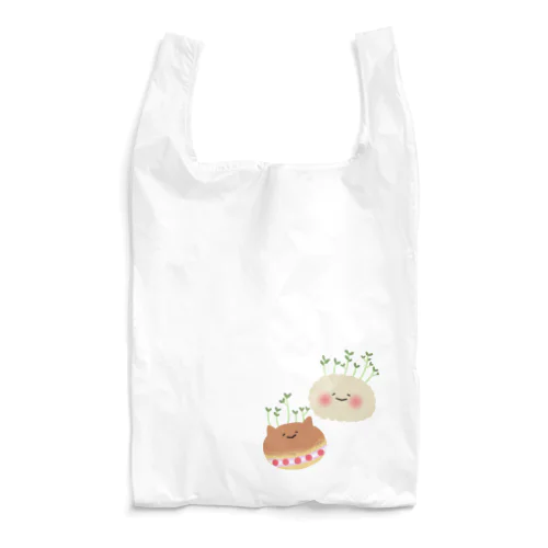 むしパンくんたちと豆苗さん Reusable Bag