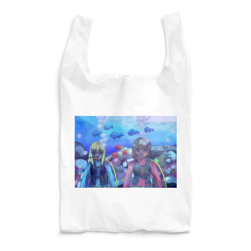 バディとスキューバダイビング Reusable Bag