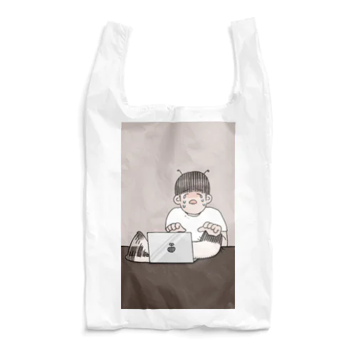 リモートワーク邪魔猫 Reusable Bag