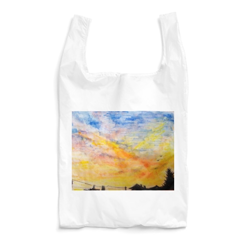 夏の夕焼け空 Reusable Bag