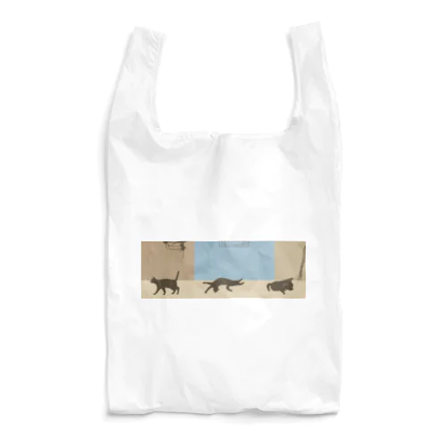 ねこ　心地よいリズム Reusable Bag