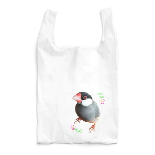 FLOWER文鳥さん Reusable Bag
