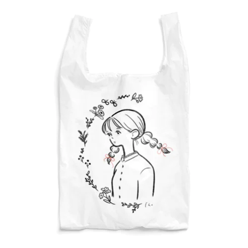 おさげちゃん Reusable Bag