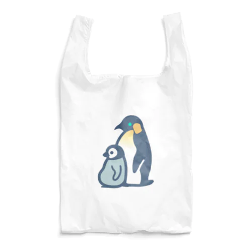 ぺんぎんのおやこ（カラー） Reusable Bag