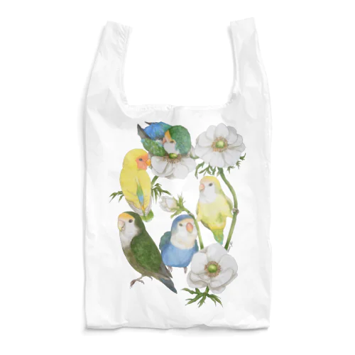 もりもりコザクラインコ Reusable Bag