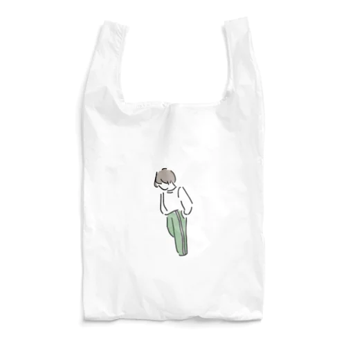 ジャージ女子 Reusable Bag