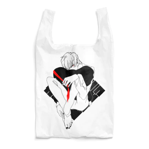 舘男子/白黒 Reusable Bag