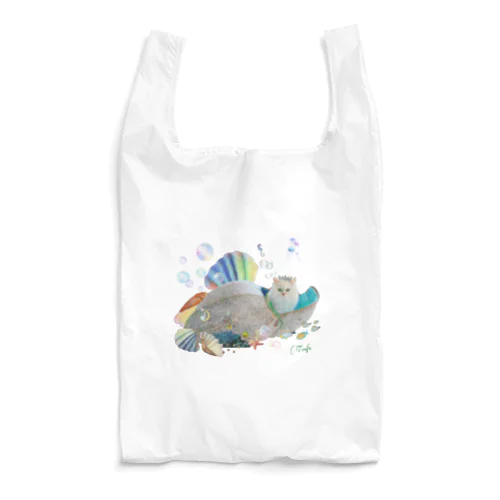 猫カフェラグドールとうふマーメイド Reusable Bag