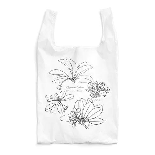 小笠原の固有植物(i)トベラ4種エコバック Reusable Bag