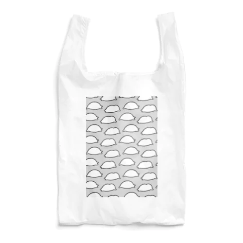 ハイイロアザラシの赤ちゃん(グレー/黒縁) Reusable Bag