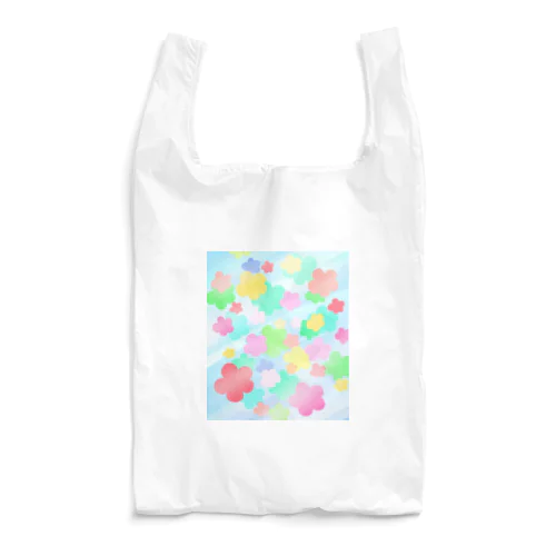 クリスタルフラワー(花柄） Reusable Bag