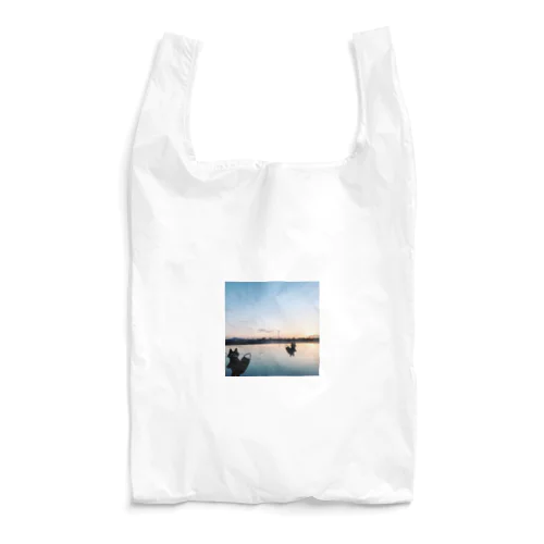 田植え前のきつね Reusable Bag