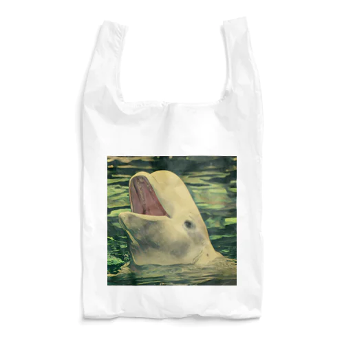 ベルーガ （シロイルカ） イラスト Reusable Bag