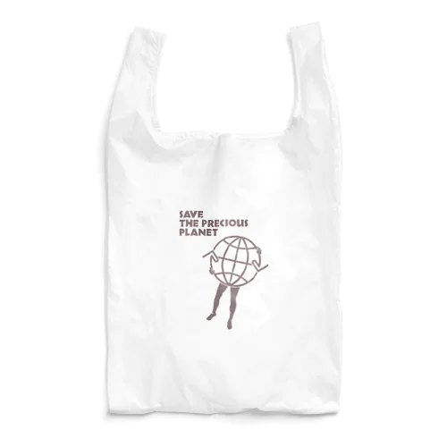 Save the precious planet Reusable Bag