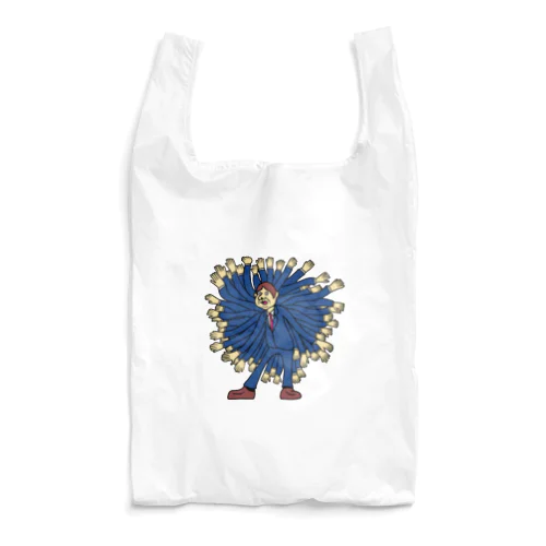 五十肩のサラリーマン Reusable Bag