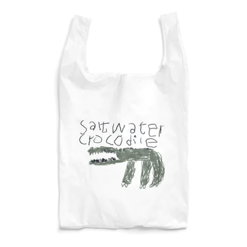 saltwater crocodile Reusable Bag