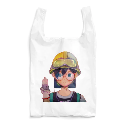 ミャンマー女子の3本指 Reusable Bag