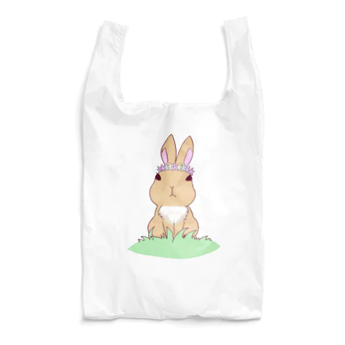 はなかんむりのうさぎ Reusable Bag