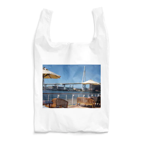 快晴にテラス席 Reusable Bag