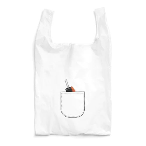 新宿カウボーイ『これペンじゃなくてイクラの軍艦巻き』 Reusable Bag