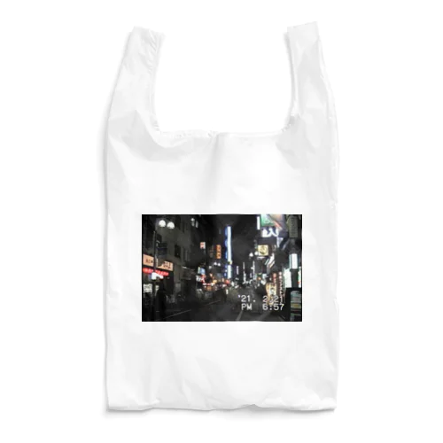 miniDVテープ「夜の吉祥寺」  Reusable Bag