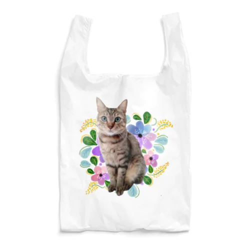 華やかなニャンコ Reusable Bag